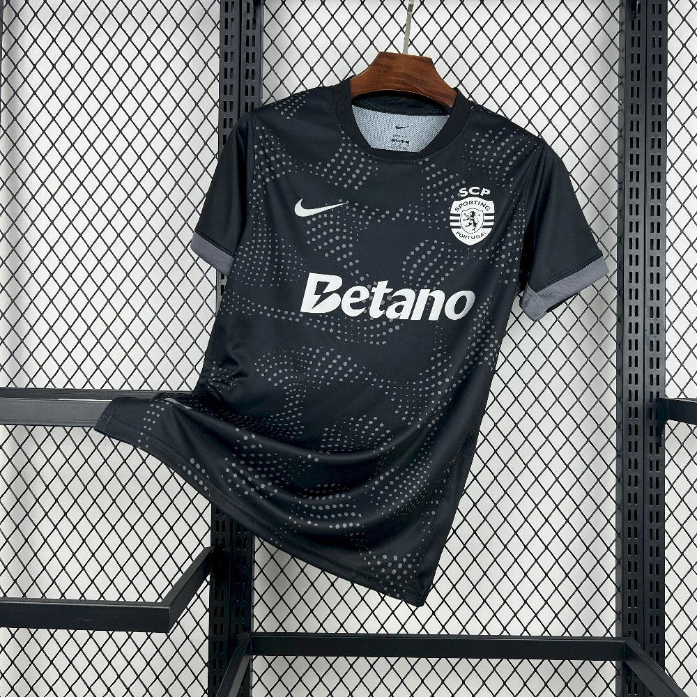 CAMISOLA SPORTING CP AWAY PRETO 25/26 - HOMEM